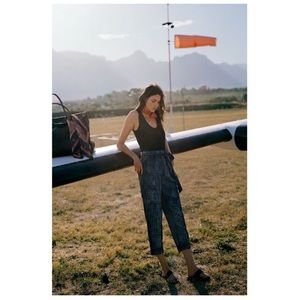 Anthropologie Bleached Slim Pants